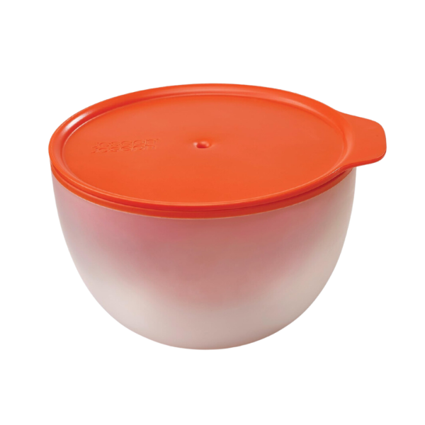 JOSEPH JOSEPH M-Cuisine Cool-Touch Microwave Bowl - Stone/Orange