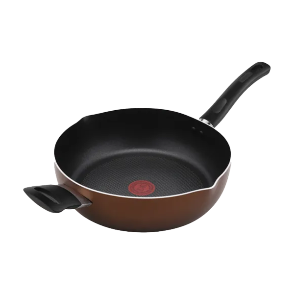 TEFAL Primary Stainless Steel With  Non Stick Interior Coated  Sautepan 24C