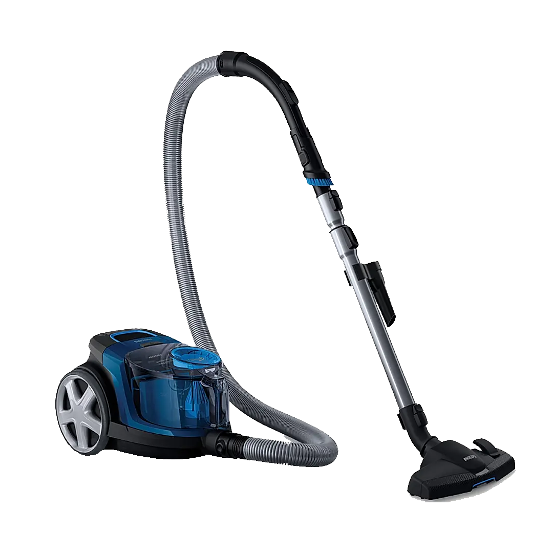 PHILIPS Vacuum Cleaner, Canister, Bagged, 2000W, Motor