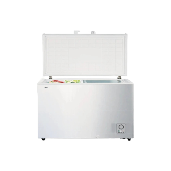 HISENSE Chest Freezer, 295L, Aluminium Inner, Silver