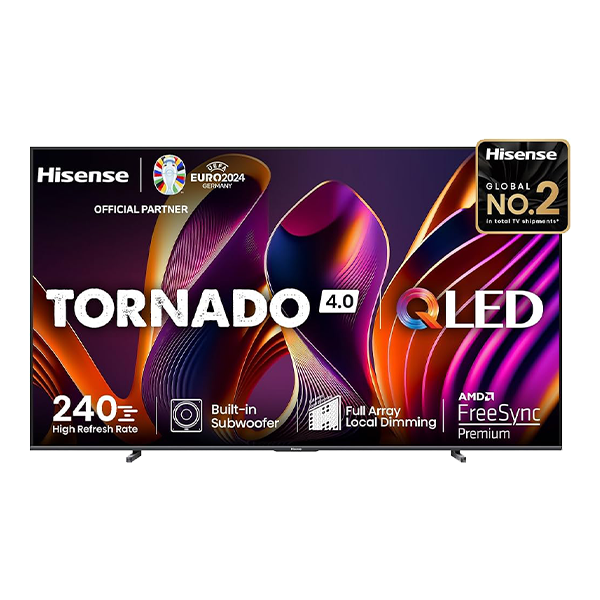 HISENSE 100" UHD TV, Black