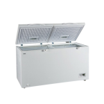 MIKA Chest Freezer, 445L, Aluminium Inner, White