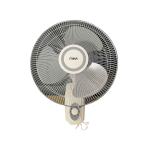 MIKA Wall Fan, 16", White & Grey