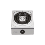 MIKA Gas Stove, Stainless Steel, Single Burner, Inox