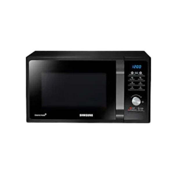 SAMSUNG Microwave Oven, 23L, Digital, Solo, Black