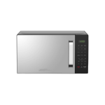 MIKA Microwave Oven, 20L, Digital, Solo, Mirror Black