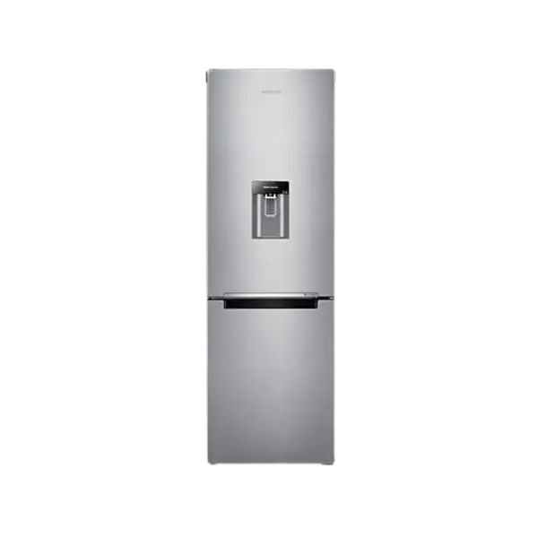 SAMSUNG Fridge, 320L, 2 Door Bottom Mount Freezer No Frost (Frost Free), Silver