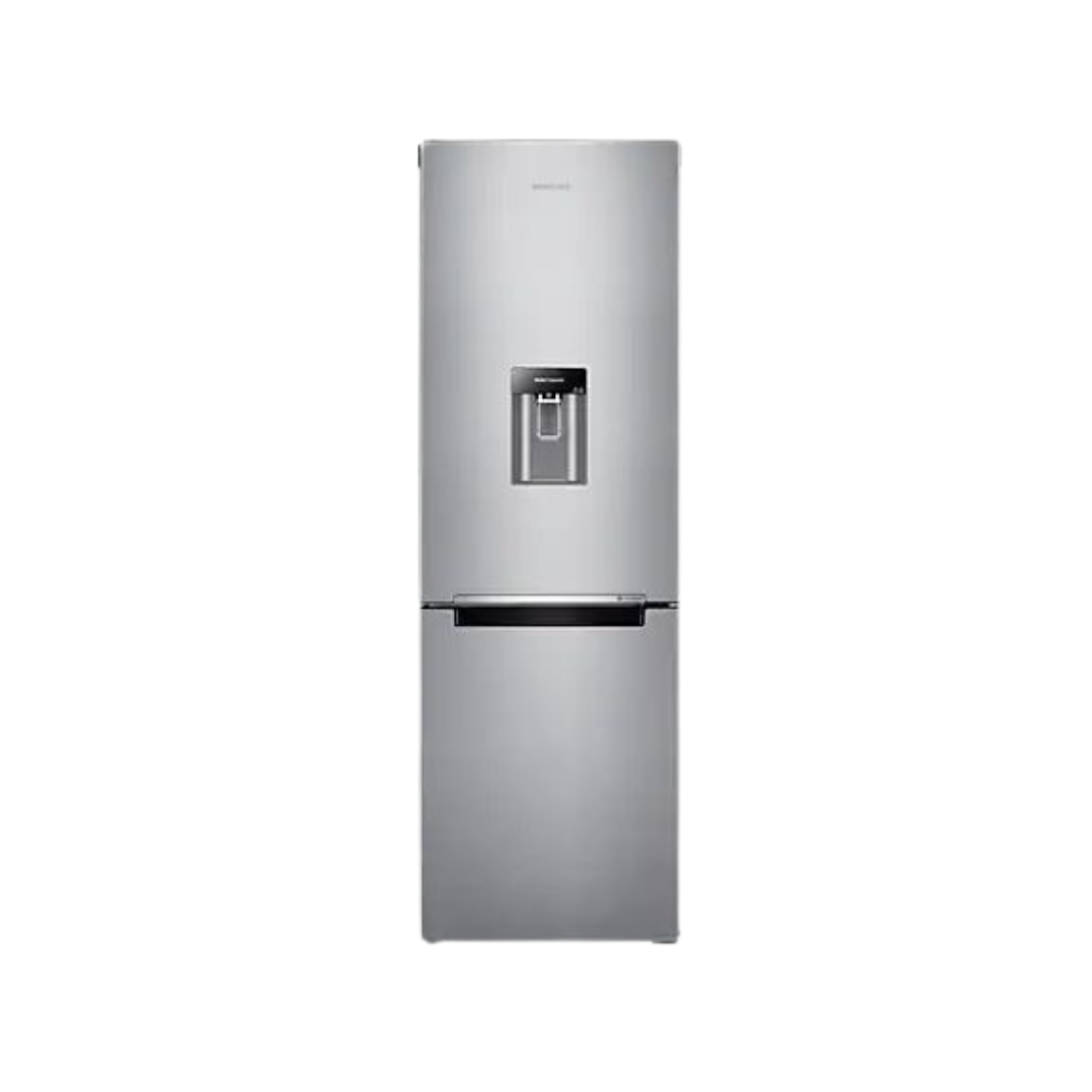 SAMSUNG Fridge, 320L, 2 Door Bottom Mount Freezer No Frost (Frost Free), Silver