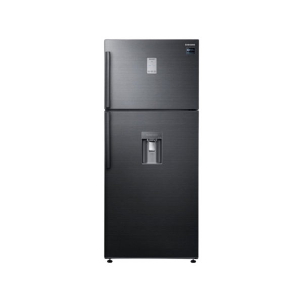 SAMSUNG Fridge, 530L, 2 Door Top Mount Freezer No Frost (Frost Free), Black Silver