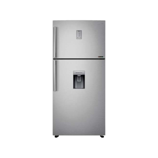 SAMSUNG Fridge, 499L, 2 Door Top Mount Freezer No Frost (Frost Free), Silver