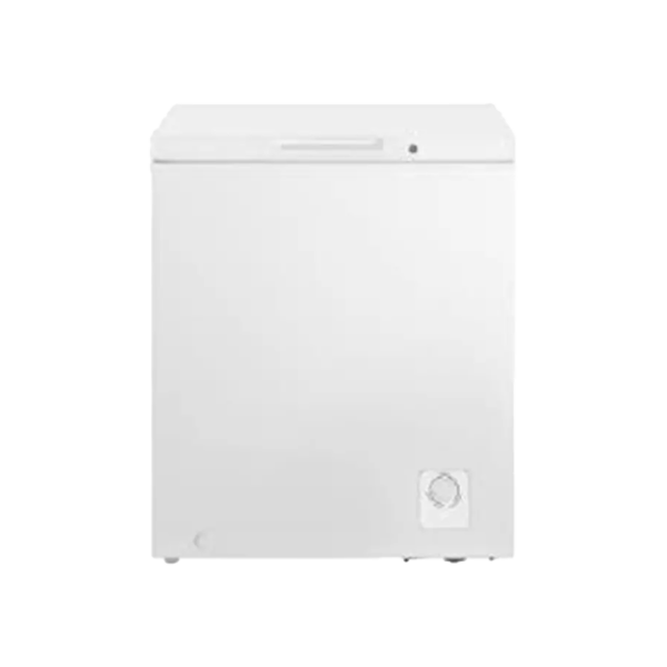 HISENSE Chest Freezer, 142L, Aluminium Inner, White