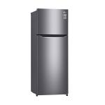 LG Fridge, 209L, 2 Door Top Mount Freezer Defrost (Direct Cool), Shiny Silver