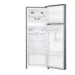 LG Fridge, 209L, 2 Door Top Mount Freezer Defrost (Direct Cool), Shiny Silver