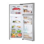 LG Fridge, 395L, 2 Door Top Mount Freezer No Frost (Frost Free), Silver