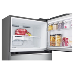 LG Fridge, 395L, 2 Door Top Mount Freezer No Frost (Frost Free), Silver