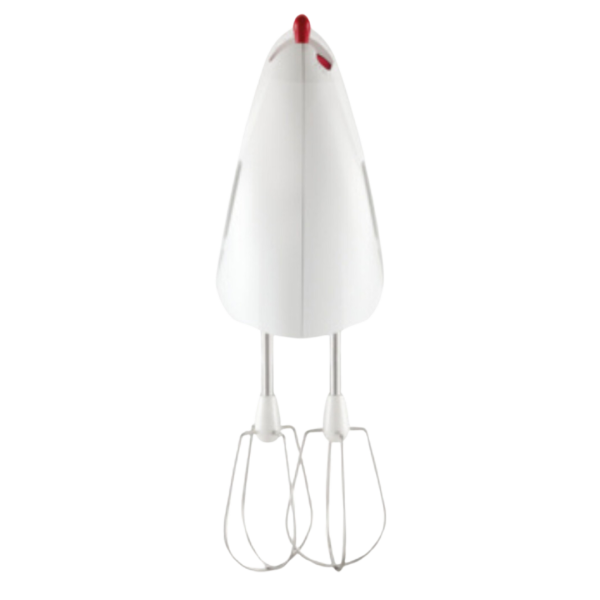 MOULINEX Hand Mixer, 200W, 5 Speed with Turbo, 2 Sets Of Whisks, White