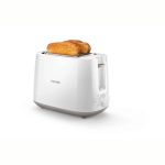 PHILIPS Toaster, 2 Slice, 760W, White