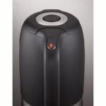 TEFAL Kettle, Plastic, 1.7L, Cordless, 2,400W, Black