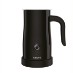 KRUPS Milk Frother, Black / Stainless Steel