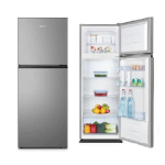 HISENSE Fridge, 154L, 2 Door Top Mount Freezer Defrost (Direct Cool)