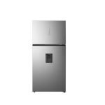 HISENSE Fridge, 494L, 2 Door Top Mount Freezer No Frost (Frost Free), With Water Dispenser, Silver