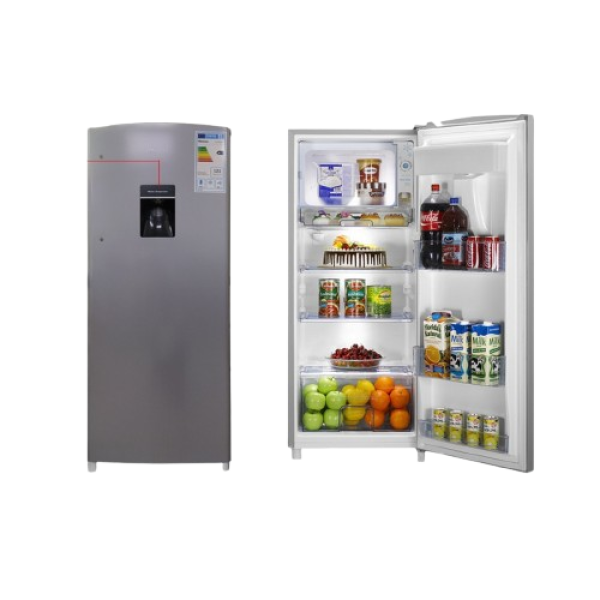 HISENSE Fridge, 176L, Single Door Defrost (Direct Cool), Silver