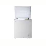 HISENSE Chest Freezer, 142L, Aluminium Inner, White