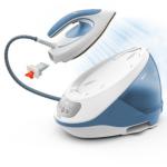 TEFAL Steam Station, Non-stick Soleplate, White & Blue