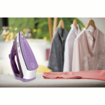 TEFAL Steam Iron, Ceramic Soleplate, Purple & White