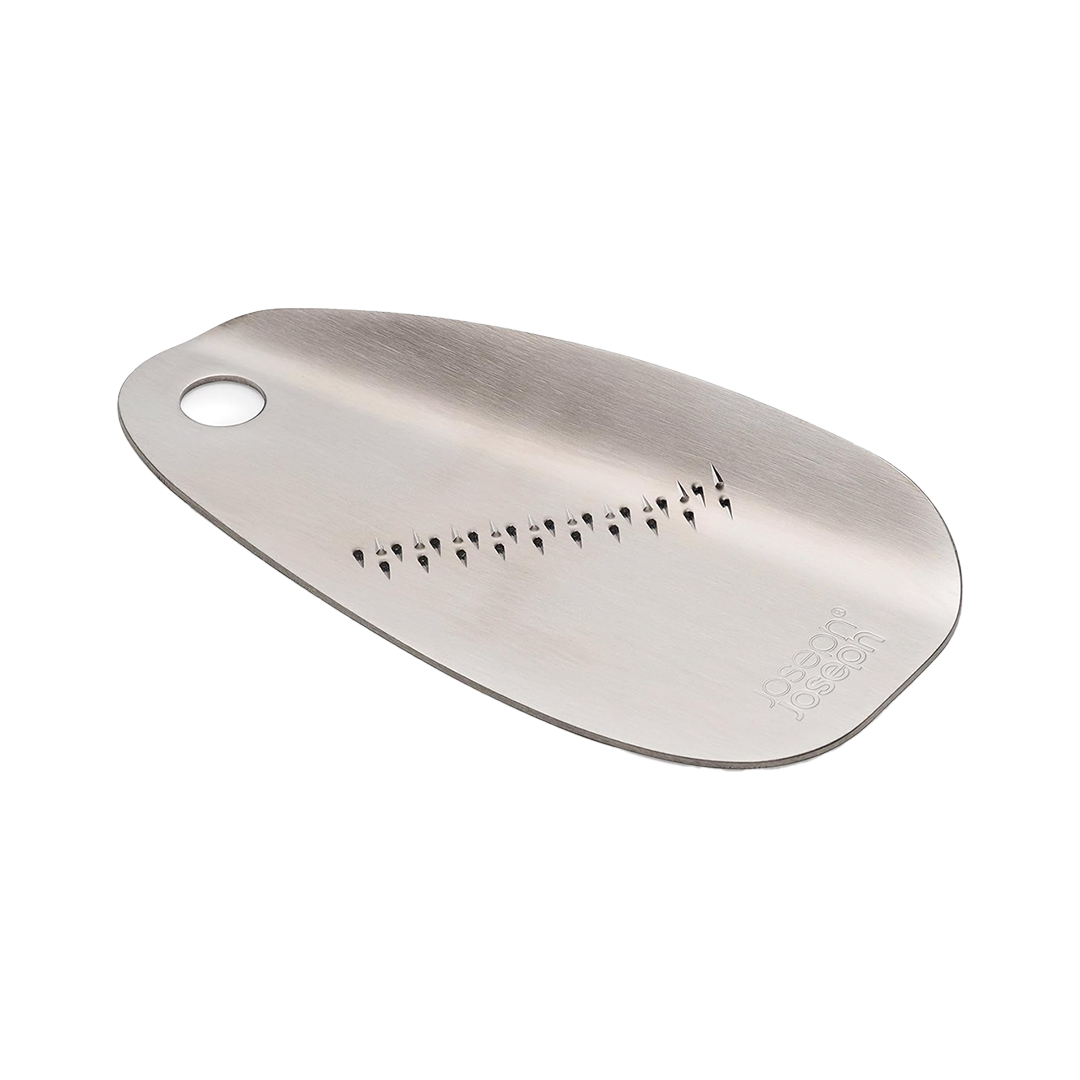 JOSEPH JOSEPH Shred-Line Garlic & Ginger Grater - Stainless Steel