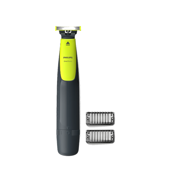 PHILIPS One Blade - Shav e, trim and create  lines, for any length of hair, with 2x click on stubble