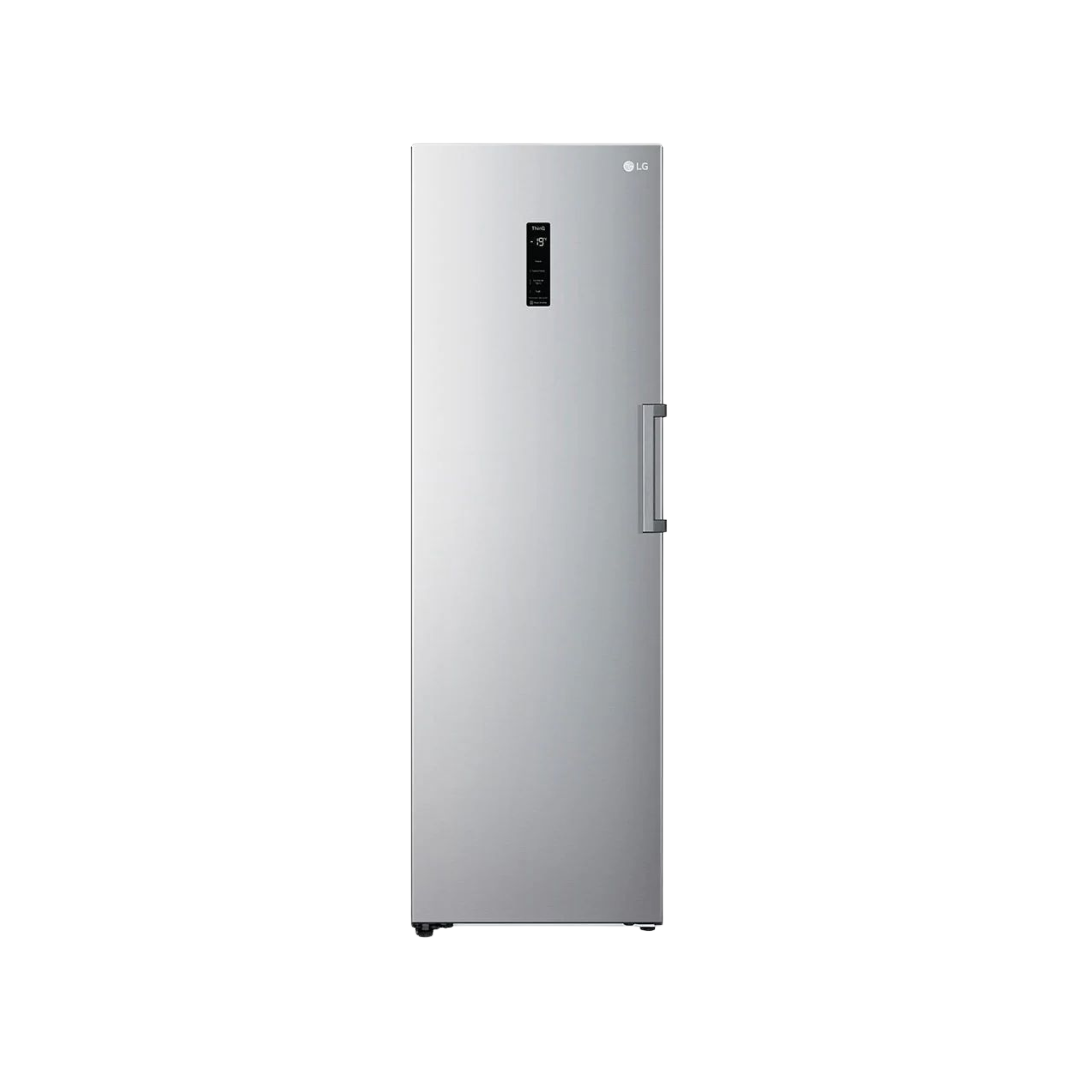 LG Convertible Modular Upright Freezer/Larder Fridge, 313L, No Frost (Frost Free), Silver