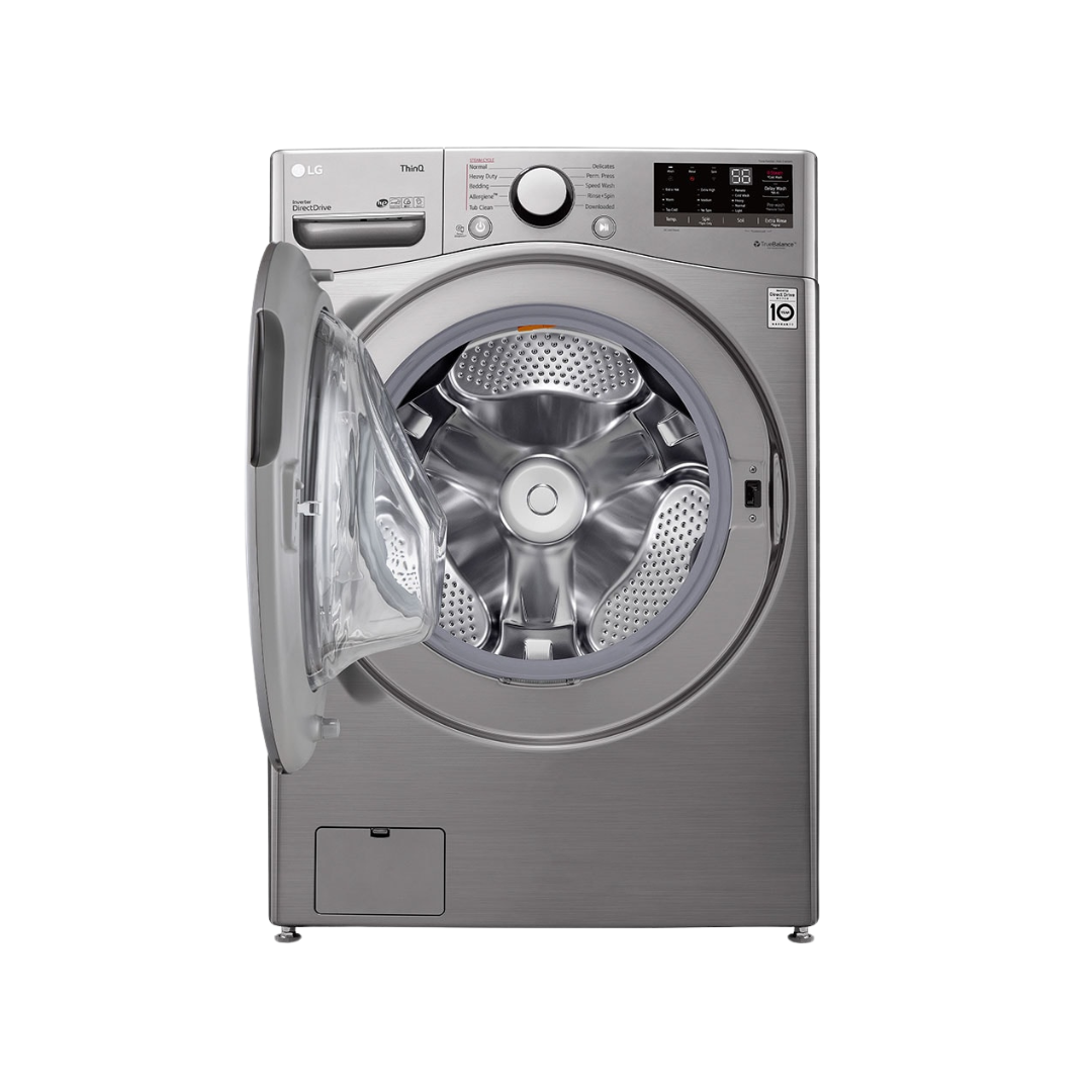 LG Washing Machine, 20/12Kg, Washer & Dryer Combo, Fully Automatic, Front Load, Silver