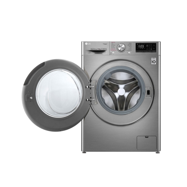 LG Washing Machine, 10.5/7Kg, Washer & Dryer Combo, Fully Automatic, Front Load, Silver