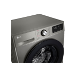 LG Washing Machine, 8kg, Full Auto Front Load Wash Only,VCM Grey