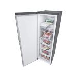 LG Convertible Modular Upright Freezer/Larder Fridge, 313L, No Frost (Frost Free), Silver