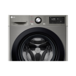 LG Washing Machine, 8kg, Full Auto Front Load Wash Only,VCM Grey