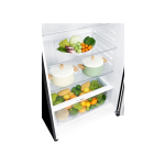 LG Fridge, 506L, 2 Door Top Mount Freezer No Frost (Frost Free), Black