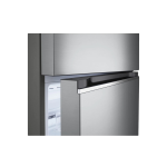 LG Fridge 395L, 2 Door Top Mount Freezer No Frost (Frost Free), Black Steel