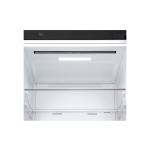 LG Fridge, 341L, 2 Door Bottom Mount Freezer No Frost (Frost Free), Matte Black Steel