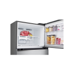 LG Fridge, 335L, 2 Door Top Mount Freezer No Frost (Frost Free), Silver