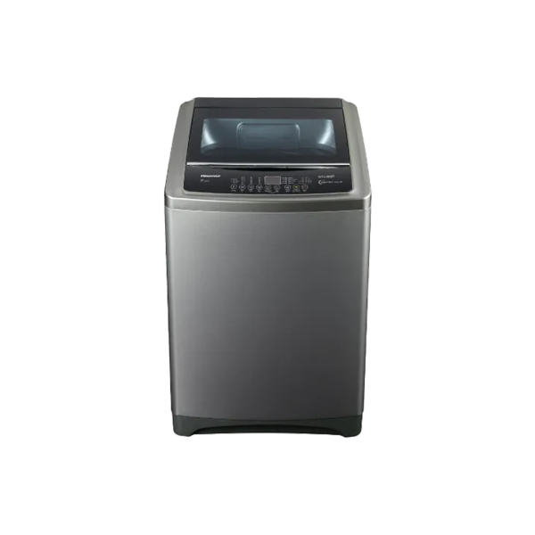 HISENSE Washing Machine, 8Kg, Full Auto Top Load Wash Only, Titanium Grey