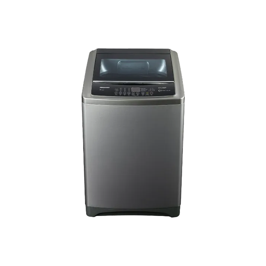 HISENSE Washing Machine, 8Kg, Full Auto Top Load Wash Only, Titanium Grey