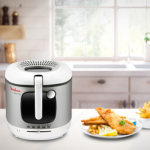 MOULINEX Deep Fryer, 3.3L, 2100W, Silver & White