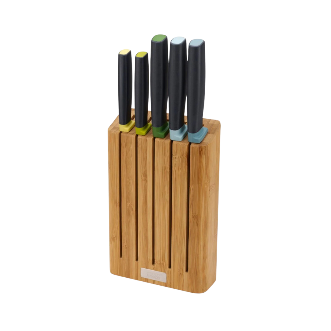 JOSEPH JOSEPH Elevate Knives Bamboo 5Pc Set