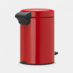 BRABANTIA Pedal Bin New Icon, 3L Passion Red