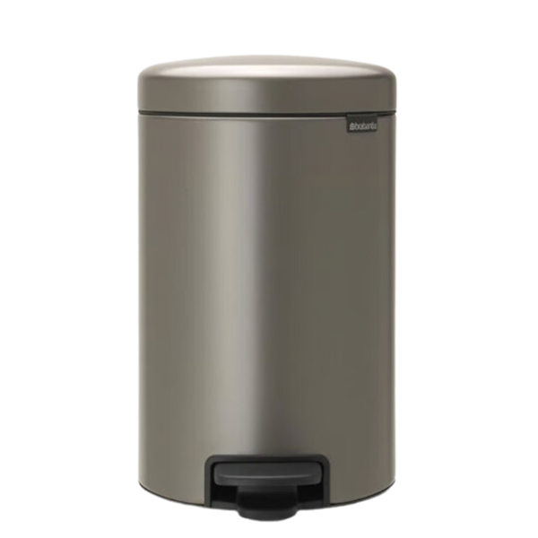 BRABANTIA Pedal Bin New Icon, 12L Platinum