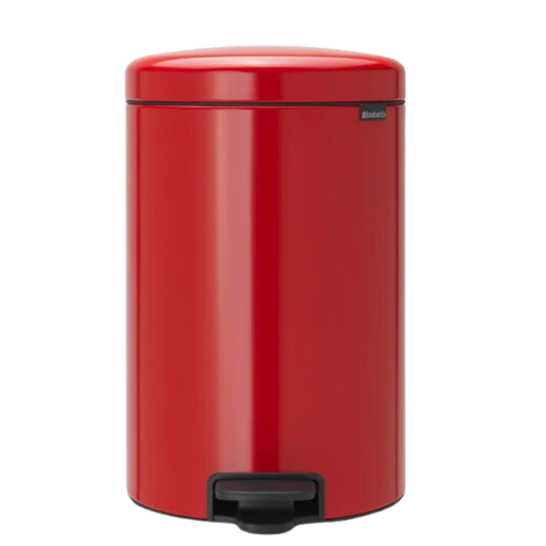 BRABANTIA Pedal Bin New Icon, 20L Passion Red