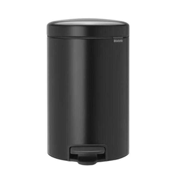 BRABANTIA Pedal Bin Newicon, 12L Matt Black