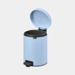 BRABANTIA Pedal Bin New Icon, 5L Dreamy Blue